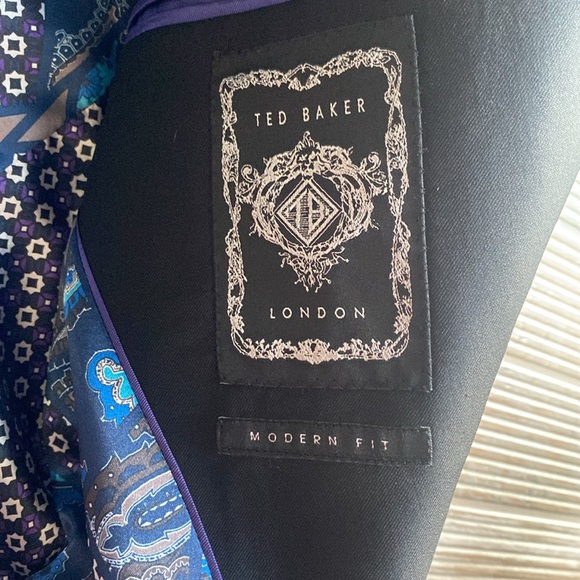 Ted Baker Debonair Plain Suit Jacket - Picture 5 of 7